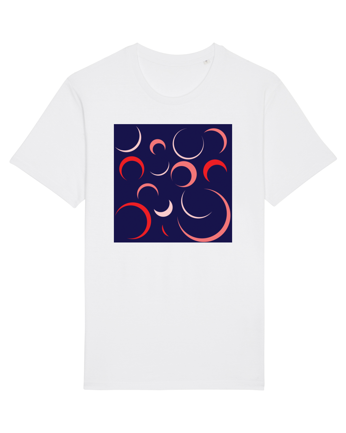 Tricou mânecă scurtă Unisex Rocker White