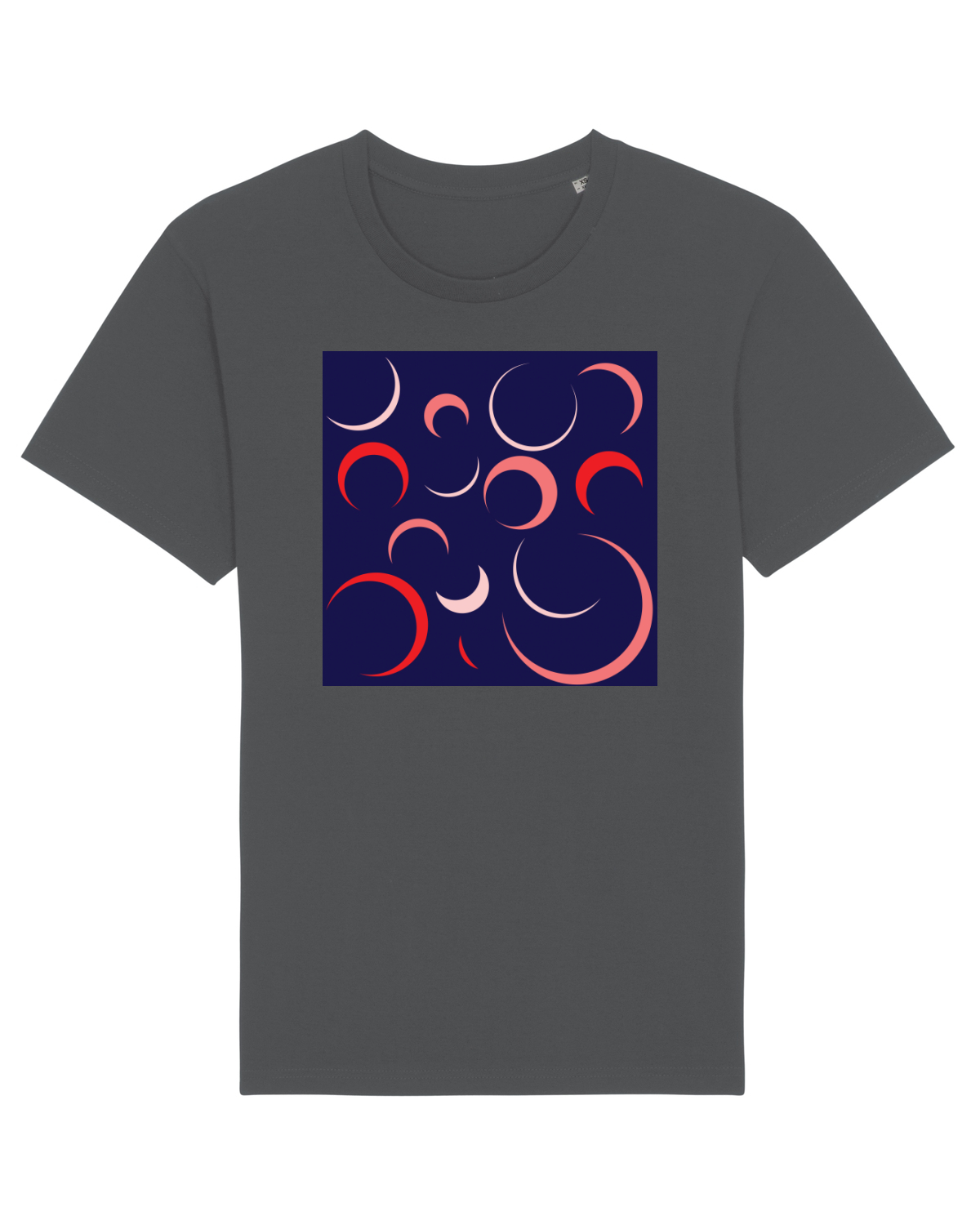 Tricou mânecă scurtă Unisex Rocker Anthracite