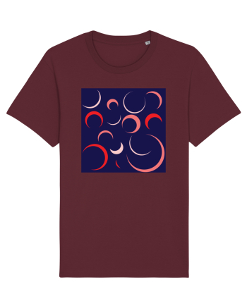 Blue Moon Patterns Burgundy