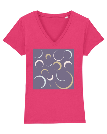Purple Moon Patterns Raspberry