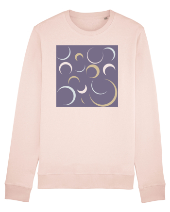 Purple Moon Patterns Candy Pink