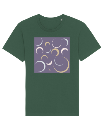 Purple Moon Patterns Bottle Green