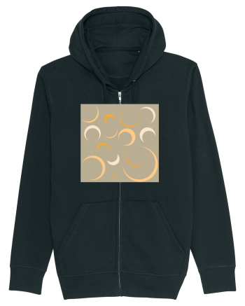 Yellow Moon Patterns Black