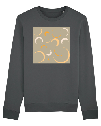 Yellow Moon Patterns Anthracite