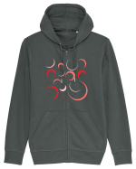 Red Moons Hanorac cu fermoar Unisex Connector