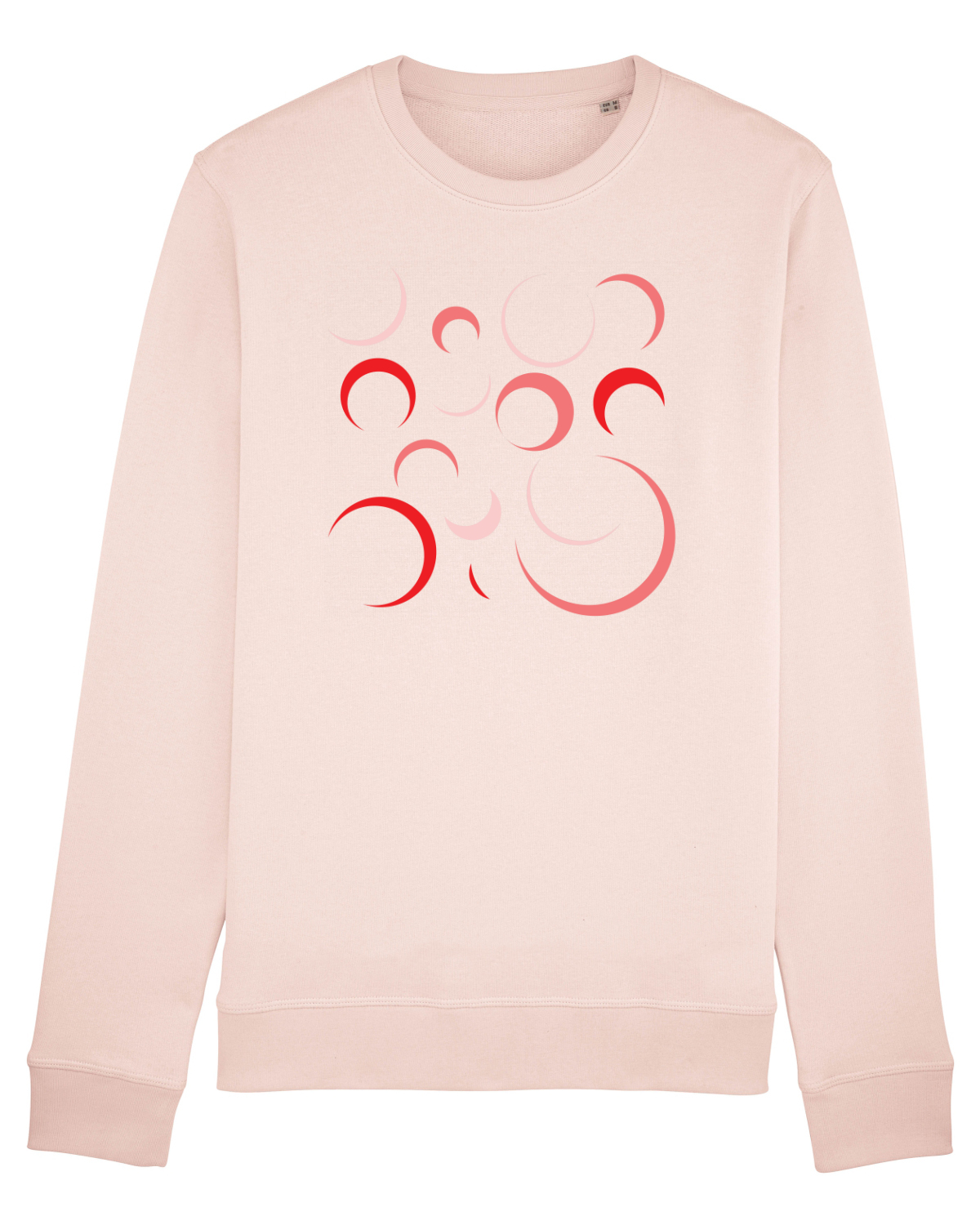 Bluză mânecă lungă Unisex Rise Candy Pink