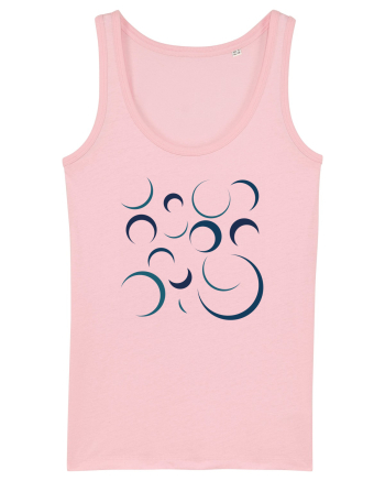 Blue Moons Cotton Pink