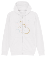 Cream Moons Hanorac cu fermoar Unisex Connector