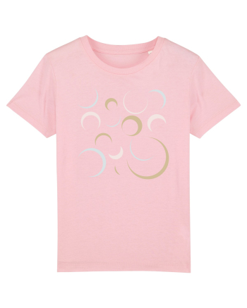 Cream Moons Cotton Pink