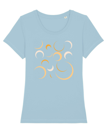 Yellow Moons Sky Blue
