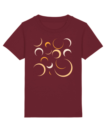 Yellow Moons Burgundy
