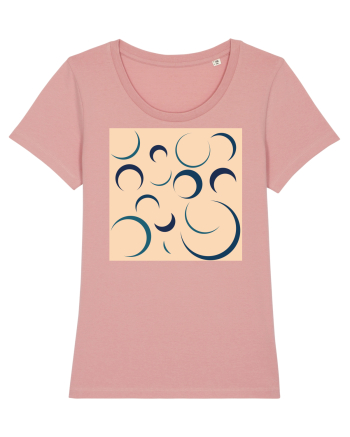 Cream Moon Patterns Canyon Pink