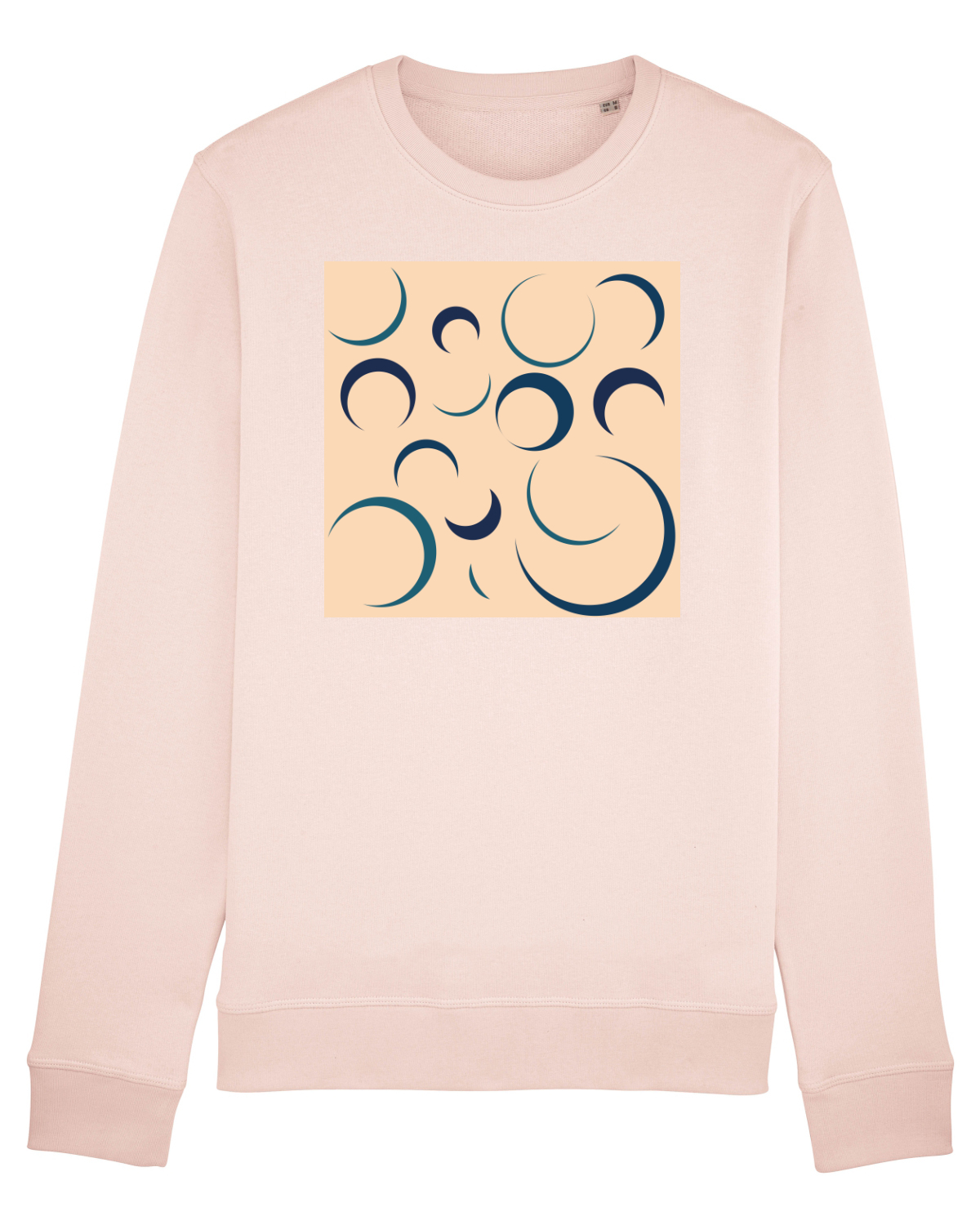 Bluză mânecă lungă Unisex Rise Candy Pink