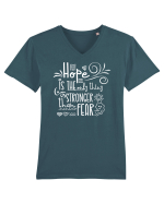 Speranță Tricou mânecă scurtă guler V Bărbat Presenter