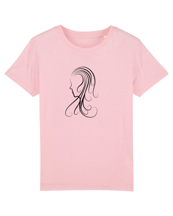 Profil in Negru Cotton Pink