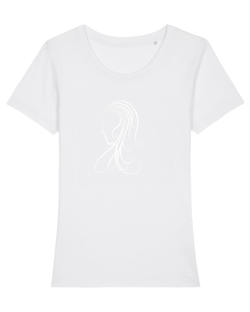 Profil in Alb White
