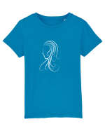 Profil in Alb Tricou mânecă scurtă  Copii Mini Creator