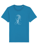 Profil in Alb Tricou mânecă scurtă Unisex Rocker