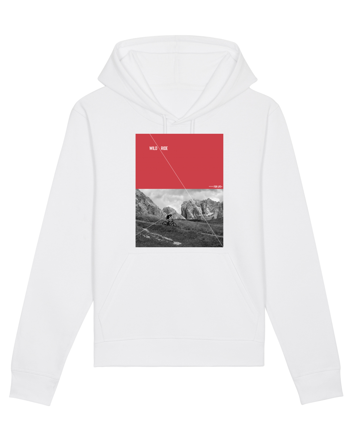 Hanorac Unisex Drummer White