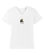 True Smile Tricou mânecă scurtă guler V Bărbat Presenter