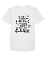 Acționează Tricou mânecă scurtă guler larg Bărbat Skater