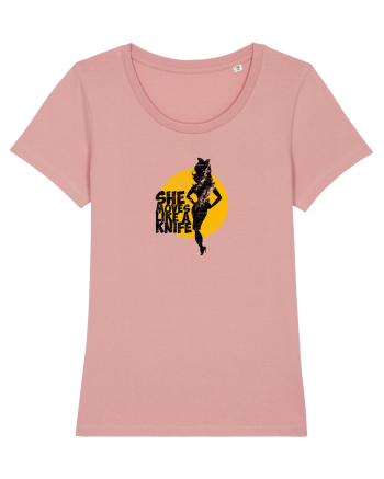 She moves like a knife Canyon Pink