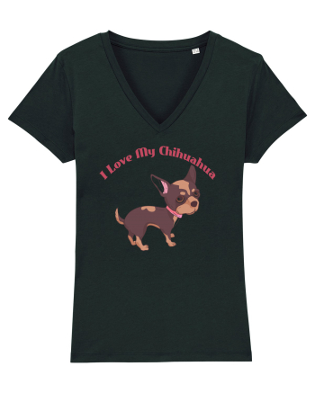 I Love My Chihuahua Black
