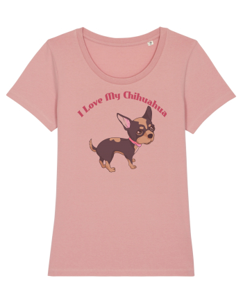 I Love My Chihuahua Canyon Pink