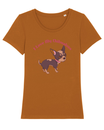 I Love My Chihuahua Roasted Orange