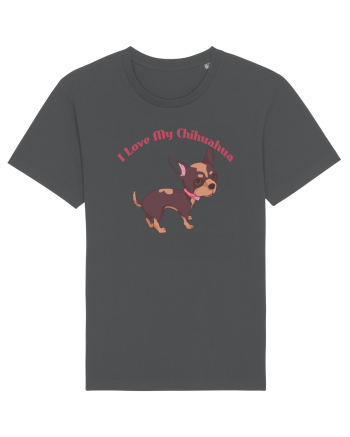 I Love My Chihuahua Anthracite