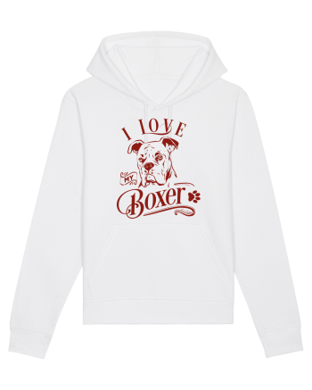 I Love My Boxer White