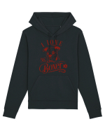 I Love My Boxer Hanorac Unisex Drummer