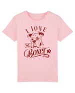 I Love My Boxer Tricou mânecă scurtă  Copii Mini Creator