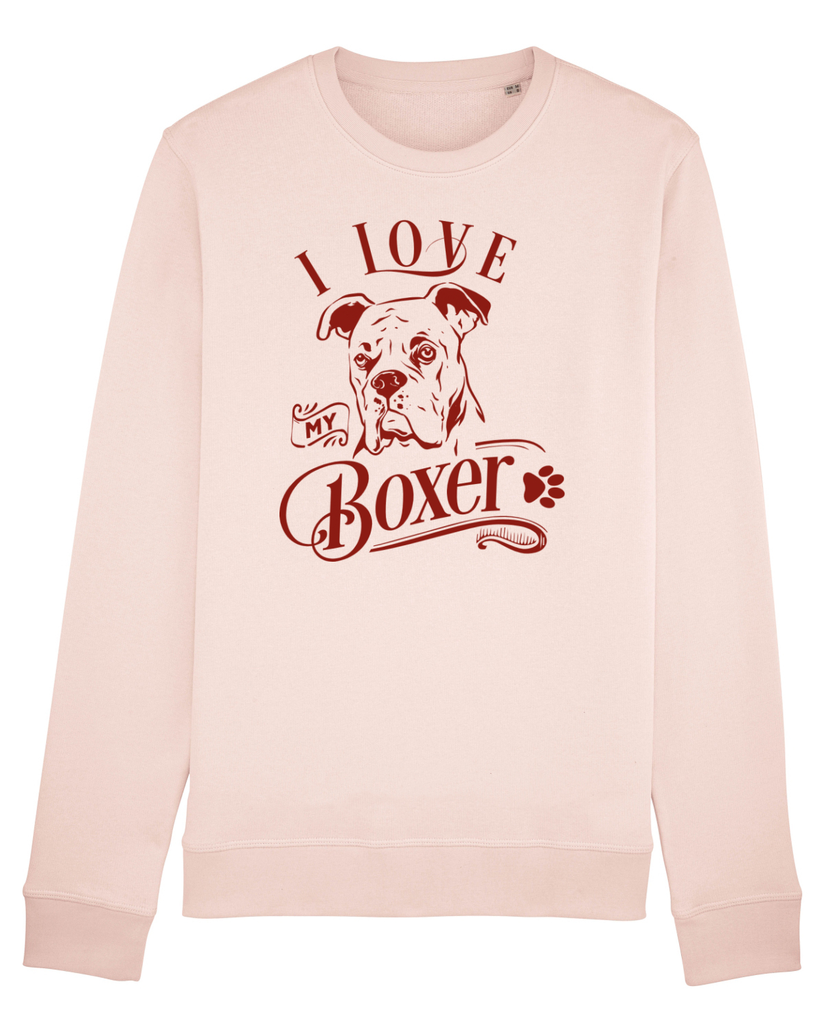 Bluză mânecă lungă Unisex Rise Candy Pink