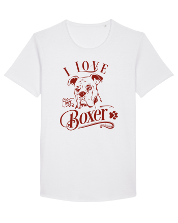 I Love My Boxer White