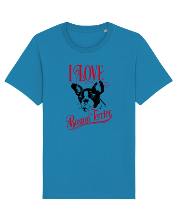 I Love Boston Terrier Azur