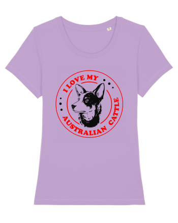 I Love My Australian Cattle Lavender Dawn