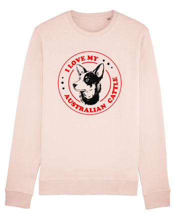 I Love My Australian Cattle Candy Pink