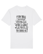 Fii cine vrei tu Tricou mânecă scurtă Unisex Rocker