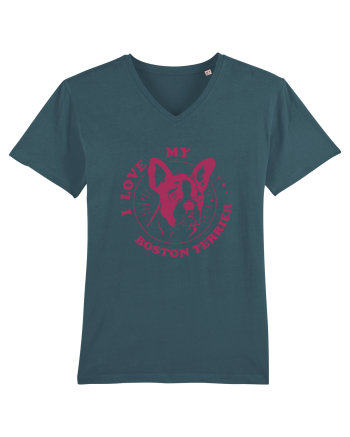 I Love My Boston Terrier Stargazer