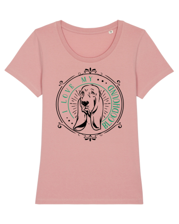 I Love My Bloodhound Canyon Pink