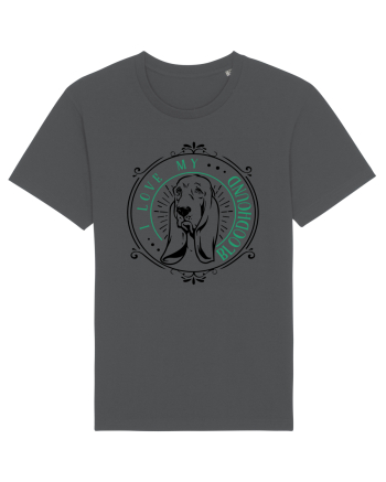 I Love My Bloodhound Anthracite
