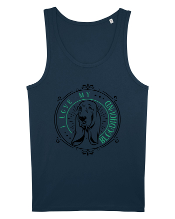 I Love My Bloodhound Navy