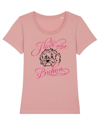 I Love My Bichon Canyon Pink