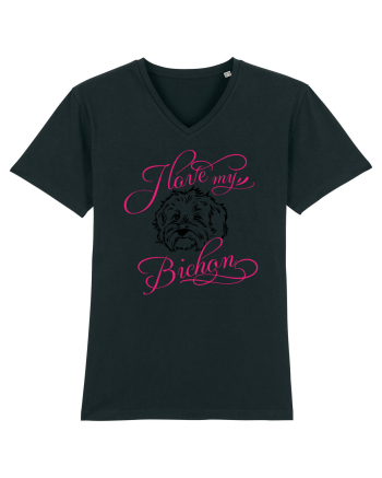 I Love My Bichon Black