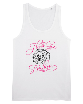 I Love My Bichon White