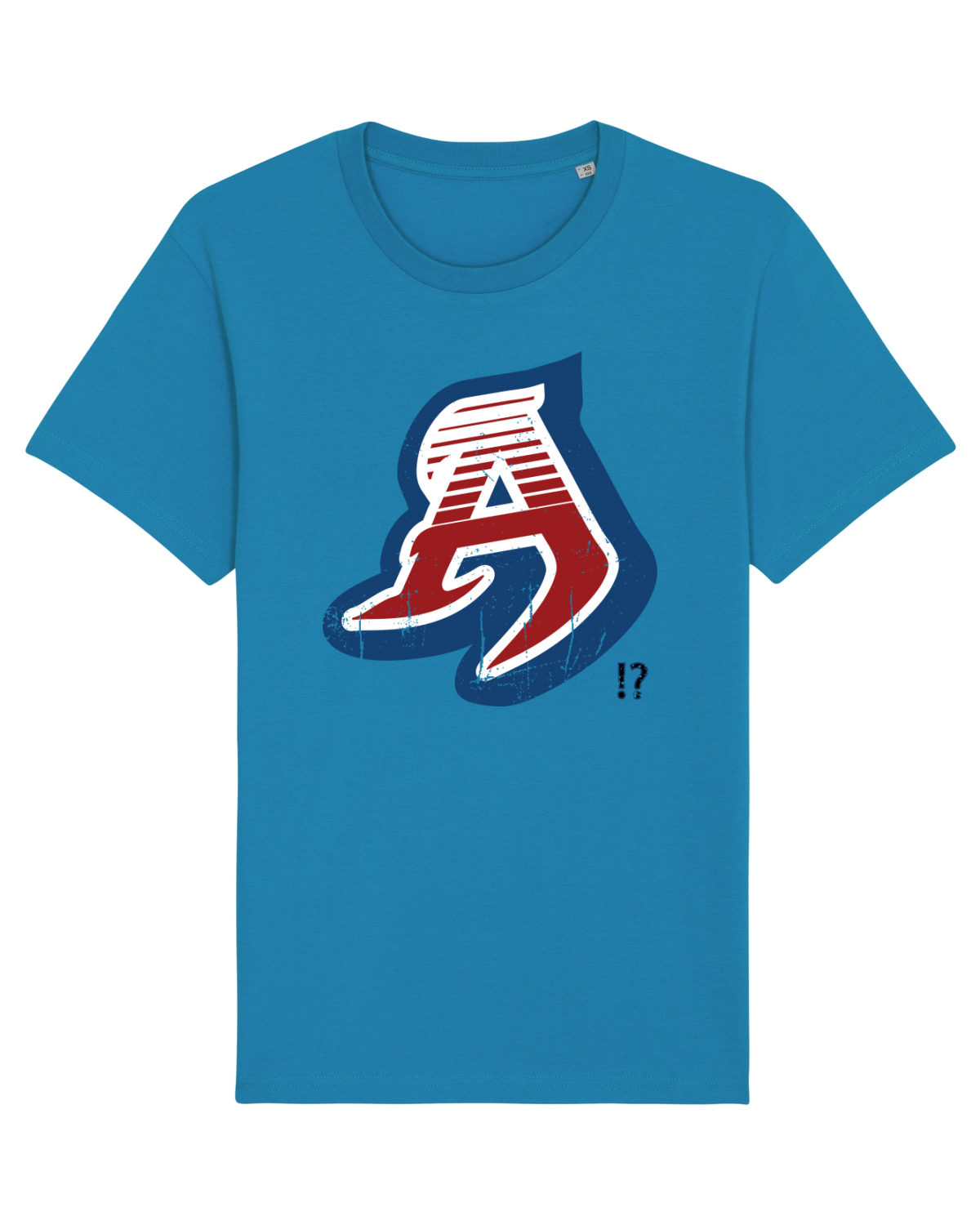 Tricou mânecă scurtă Unisex Rocker Azur