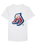 litera a Tricou mânecă scurtă guler larg Bărbat Skater