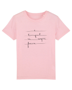 E timpul să respiri fericire Tricou mânecă scurtă  Copii Mini Creator
