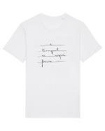 E timpul să respiri fericire Tricou mânecă scurtă Unisex Rocker